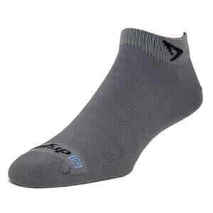 Drymax Hyper Thin Running Mini Crew Dark Gray Medium